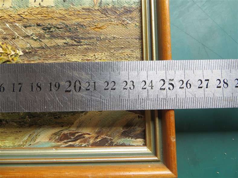 Landscape framed painting - Unknown Artist