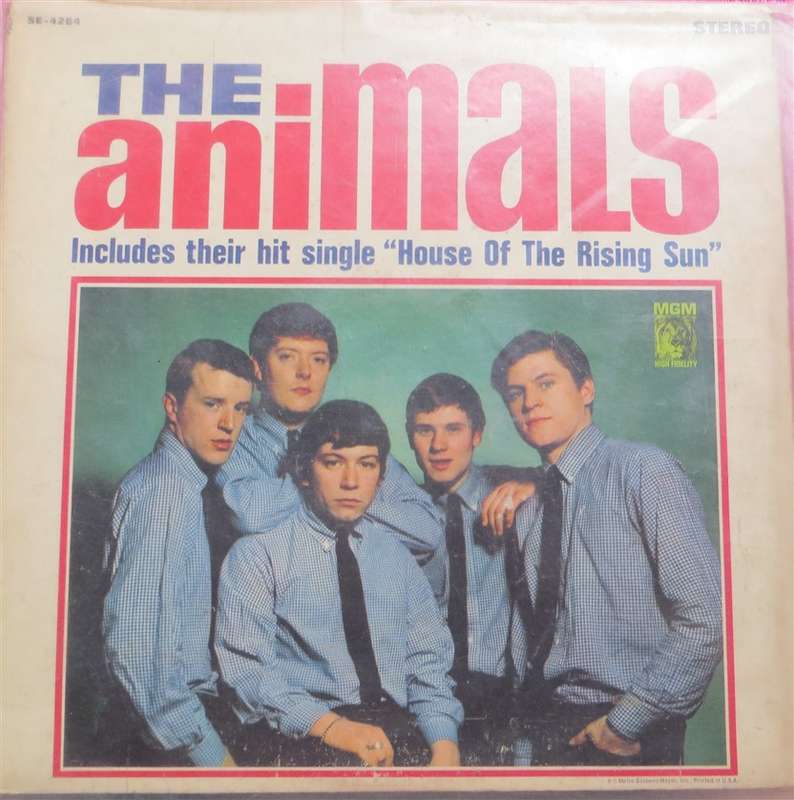 The Animals - House of the Rising Sun - Vintage Vinyl LP -VG