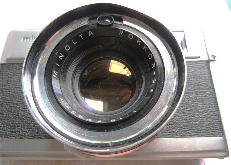 Minolta 7s Rokkor Rangefinder Film Camera - Untested - Sold As Is
