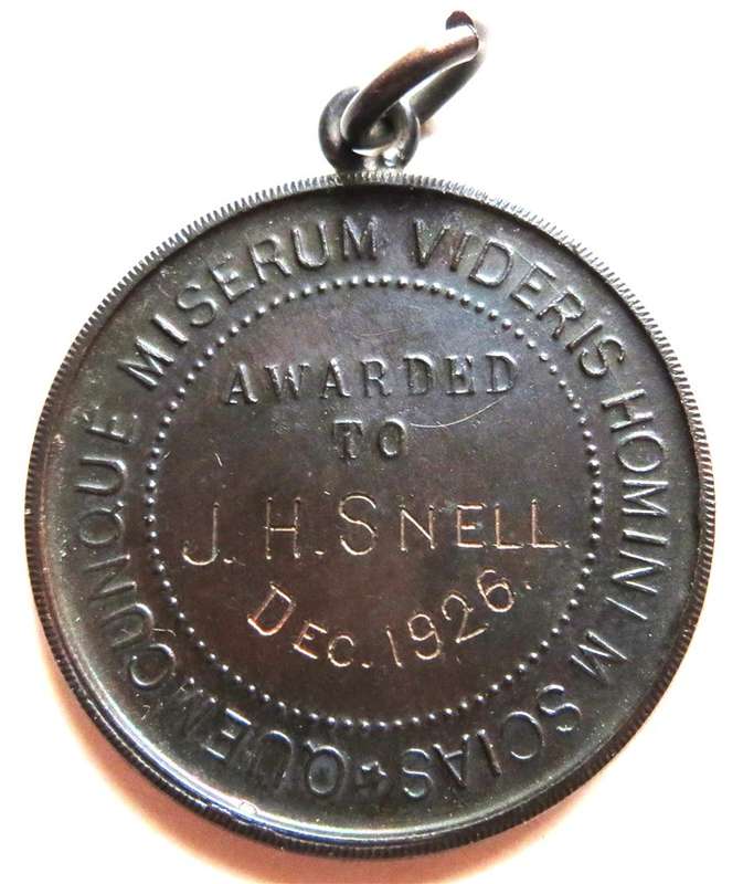 1926 Royal Lifesaving Medal