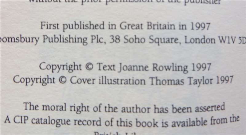 Harry Potter & the Philosopher's Stone - J.K Rowling