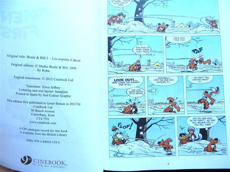 Billy & Buddy 3 - Friends First -  Roba Comic