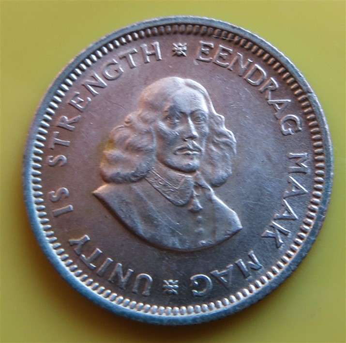 1963 RSA Silver 5c Coin