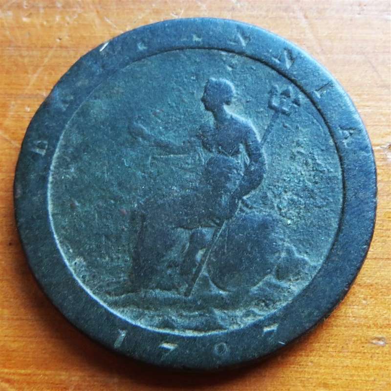 1797 GB George III Cartwheel Penny Coin