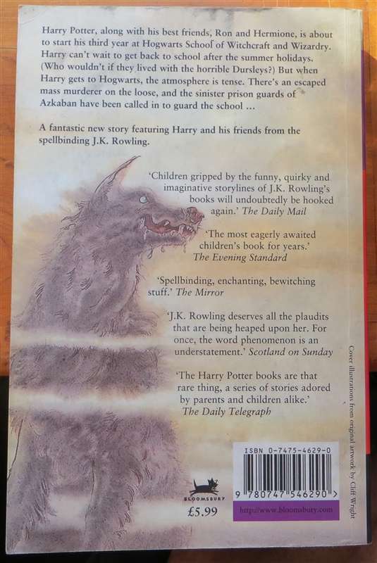 Harry Potter & the Prisoner of Azkaban - J.K Rowling