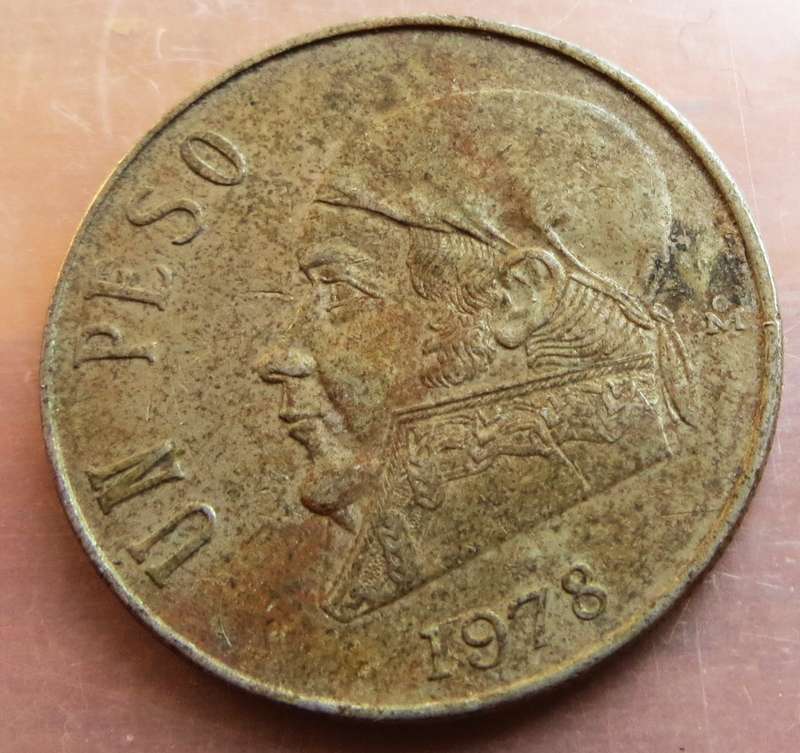 Mexico 1978 Un Peso Coin