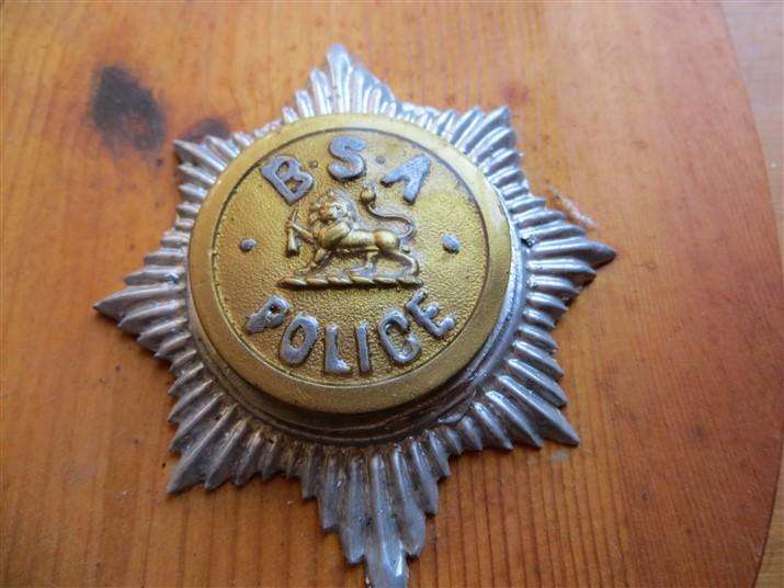 Rhodesia - British South Africa Police BSAP Plaque