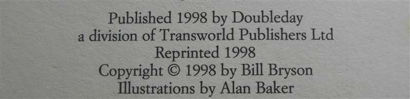 Notes from a Big Country - Bill Bryson Hardcover