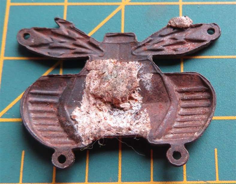 Vintage Military Tank Badge