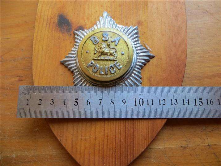 Rhodesia - British South Africa Police BSAP Plaque