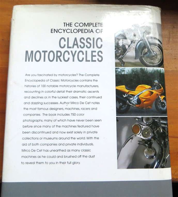 Complete Encyclopedia of Classic Motorcycles - Mirco De Cet