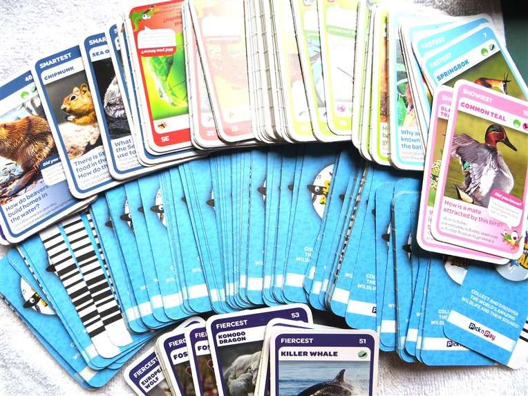 200+ Super Animals Pick n Pay Cards - 1 Bid for All
