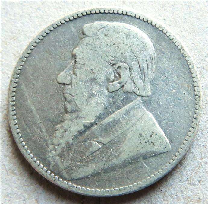 1892 ZAR 1 Shilling - Silver 92.5%
