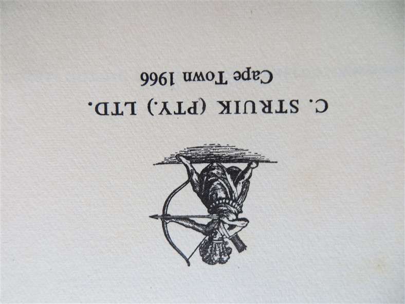 Pioneers of Rhodesia - E.C Tabler (1966) with Dustcover