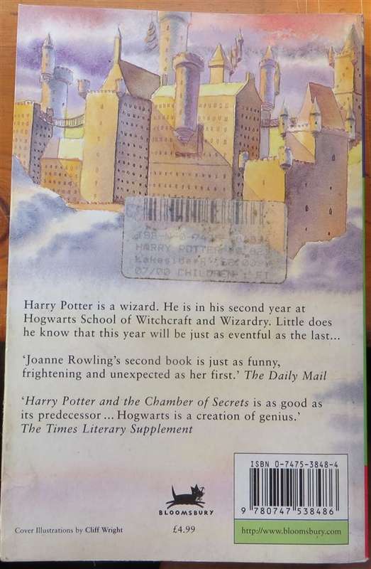 Harry Potter & the Chamber of Secrets - J.K Rowling