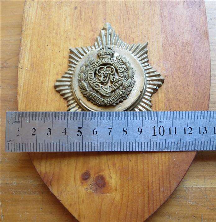 Royal Engineers Plaque