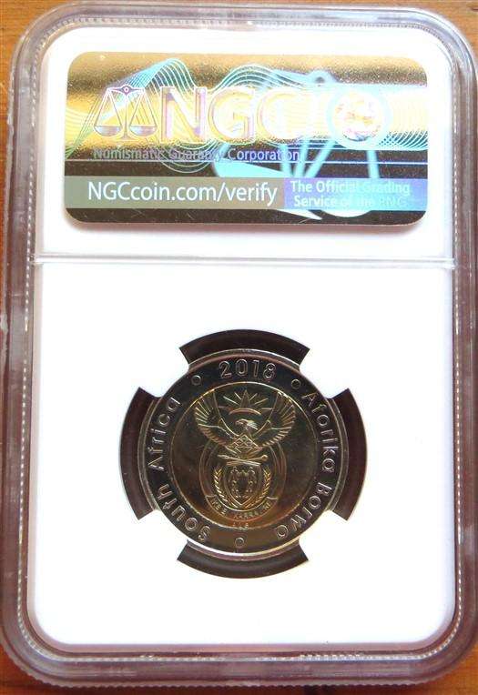 2018 MS68 Nelson Mandela Centenary R5 NGC Early Release