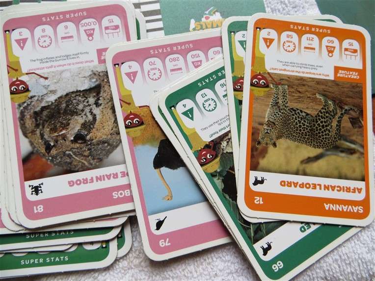 150+ Super South African Animals Pick n Pay Cards - 1 Bid for All