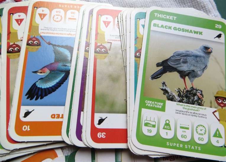 150+ Super South African Animals Pick n Pay Cards - 1 Bid for All