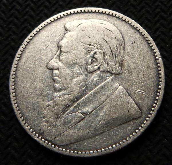 1896 ZAR 1 Shilling - 0.925 Silver