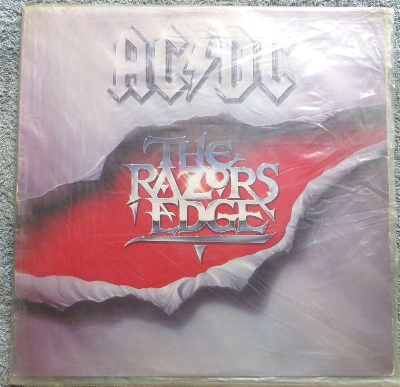 ACDC - The Razor's Edge Vintage Vinyl LP - VG
