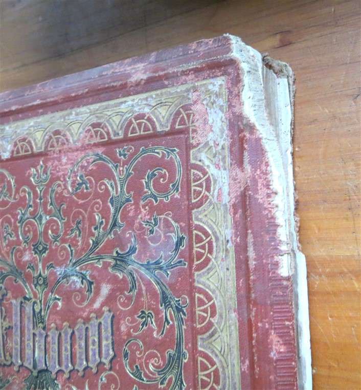 1879 - Album Deutscher Lyrik - Illustrated - Cover damaged