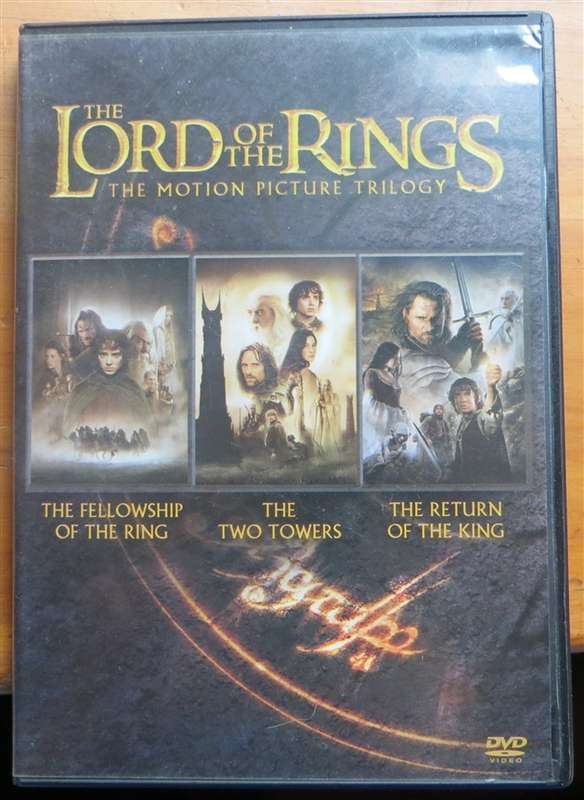 The Lord of the Rings trilogy 3 x DVD Set - 1 Bid for All