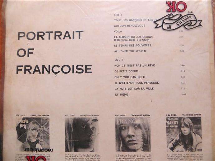 Vintage LP  - Portrait of Francois