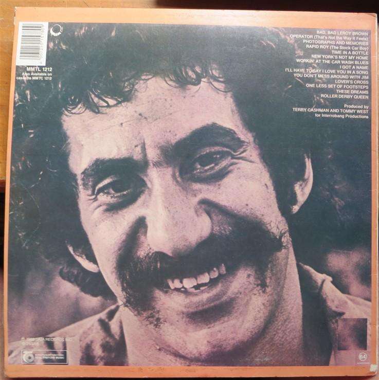 Jim Groce - Photographs & Memories - Vintage Vinyl LP Vinyl VG / Cover VG
