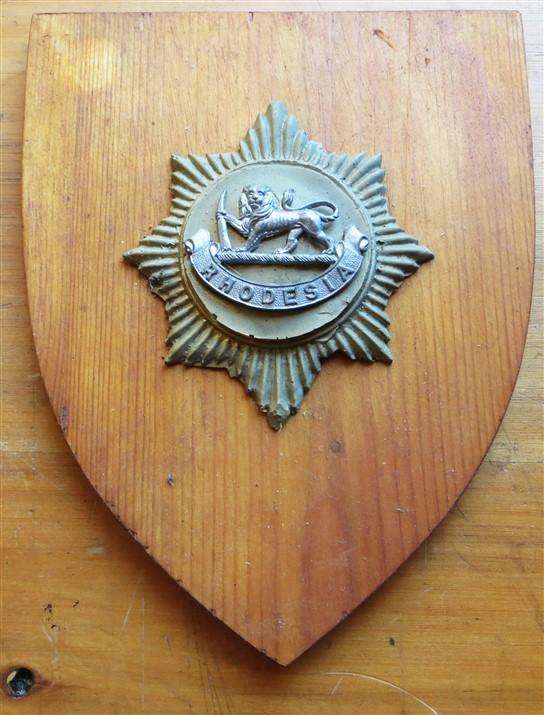 Rhodesia Army Plaque