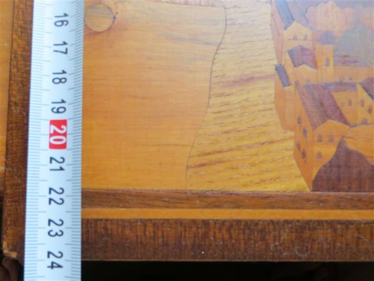 Vintage marquetry Wood Inlay work