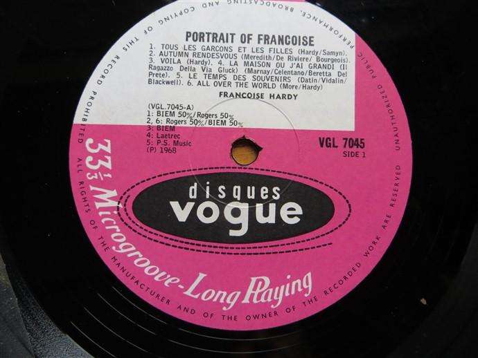 Vintage LP  - Portrait of Francois
