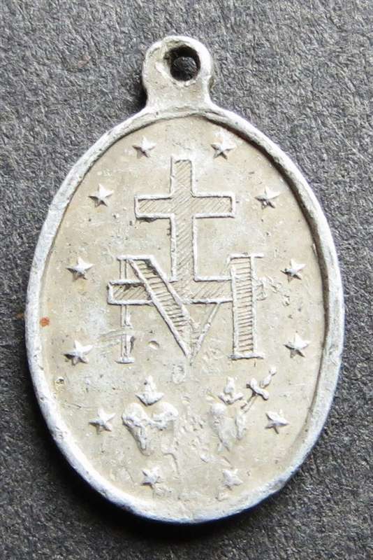 Vintage Small Catholic Pendant