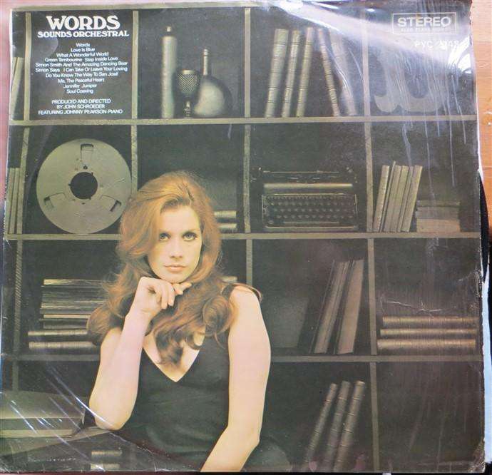 Vintage LP  - Words - Sounds Orchestral
