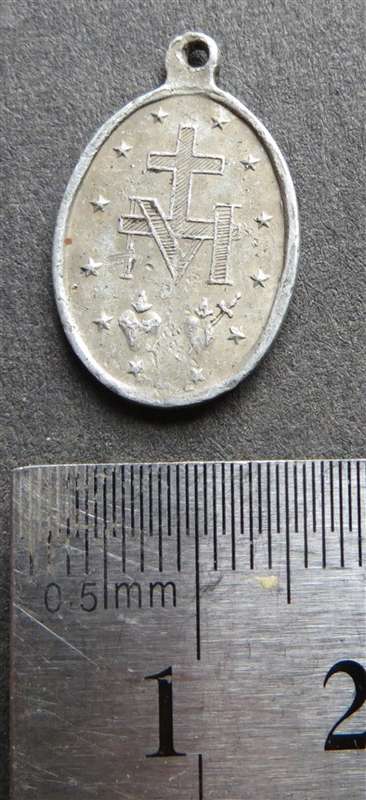Vintage Small Catholic Pendant