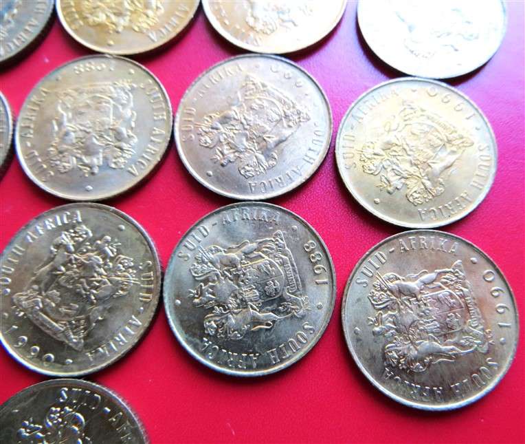 14 x RSA 2c Coins with Luster - 1 Bid for All