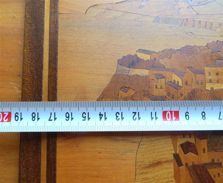 Vintage marquetry Wood Inlay work