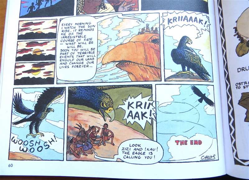 Zizi & !Xau - The Eagle Calls - Carlos Carvalho Comic - DRUM