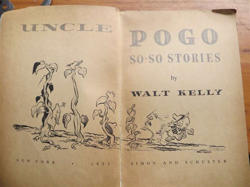 1953 Uncle Pogo - Walt Kelly - So So stories