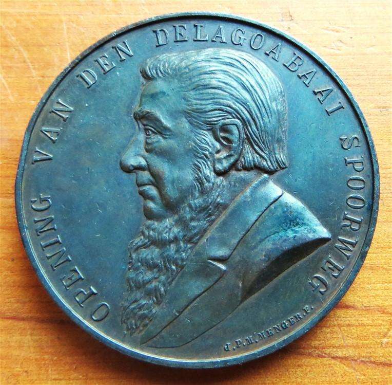 1895 Opening of the Delagoa Bay Railway Medallion