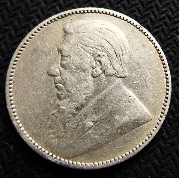 1897 ZAR 1 Shilling - 0.925 Silver