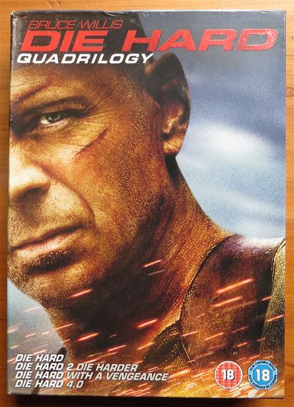Die Hard Movies 4 x DVD Box Set - 1 Bid