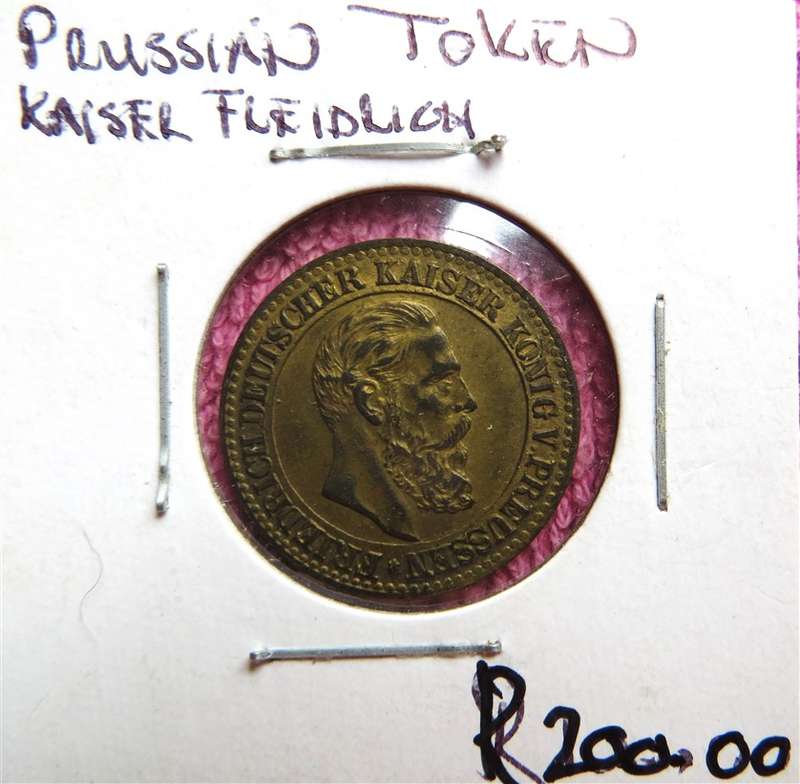 Prussia Token - Kaiser Freidrich