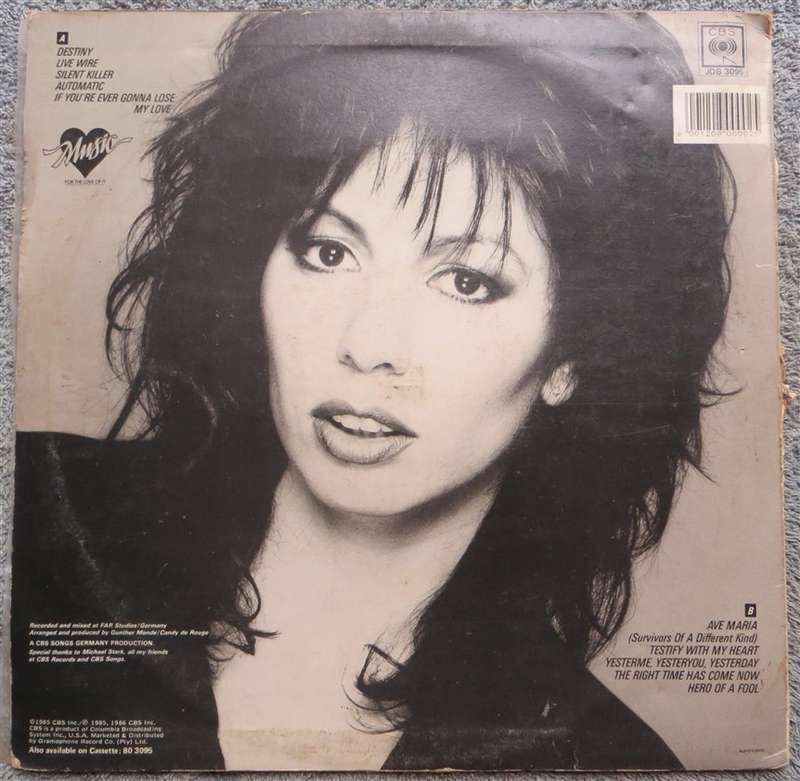 Jennifer Rush - Moving Vintage Vinyl LP - G+-VG