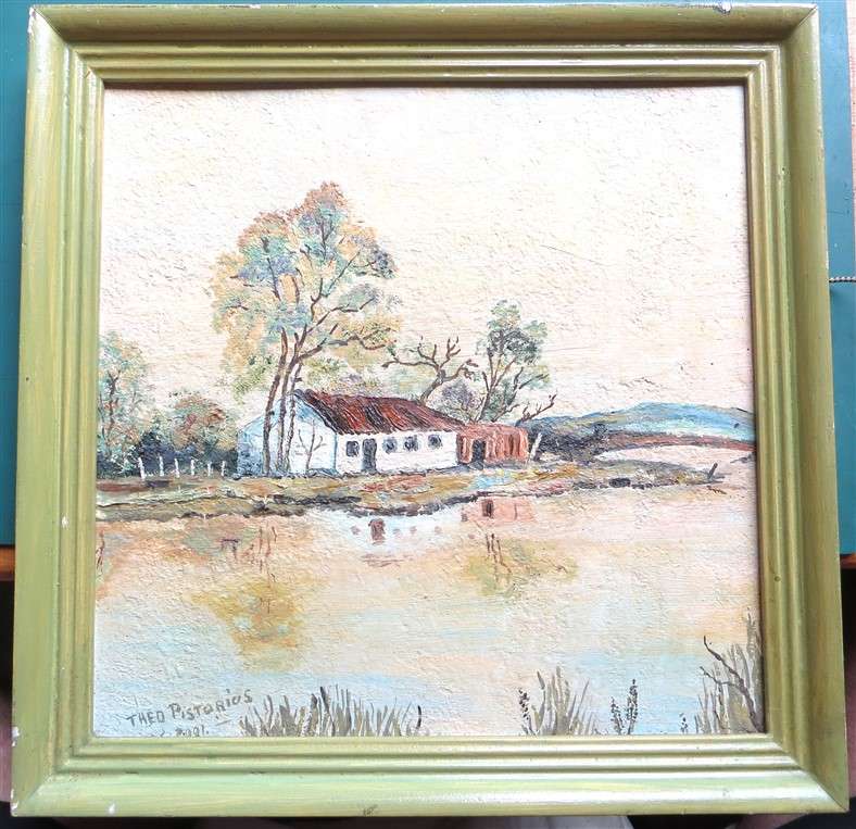 Original Theo Pistorius - Framed Painting
