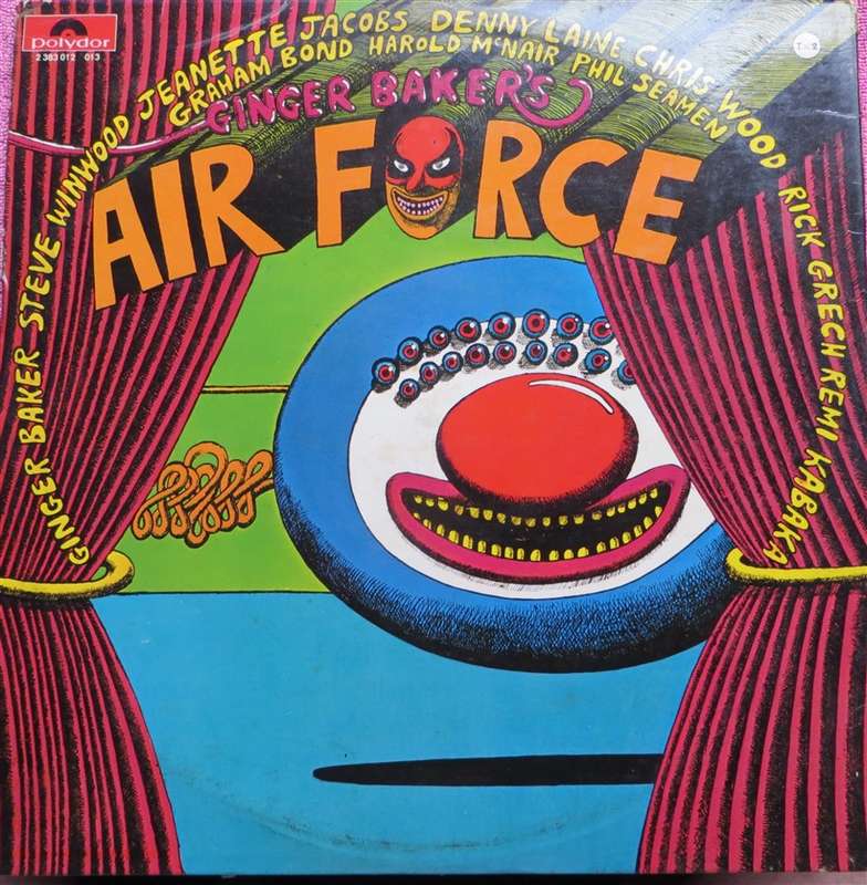Ginger Baker's Air Force - Live Royal Albert Hall - made in France Vinyl LP