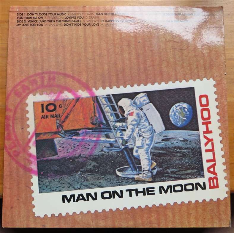 Ballyhoo - Man on the Moon - Vintage LP - VG