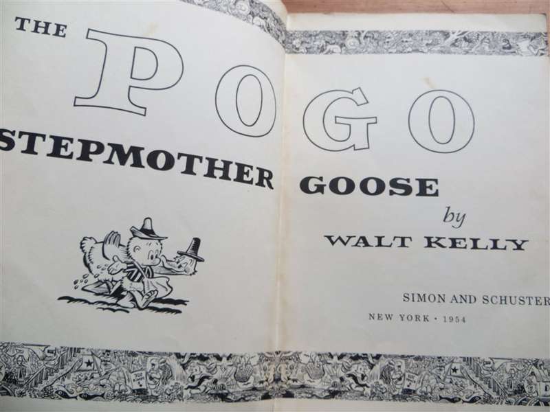1954 Pogo - Walt Kelly - The Stepmother Goose
