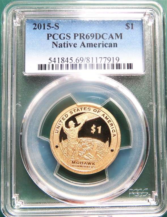 US $1 - Native American PCGS PR69DCAM