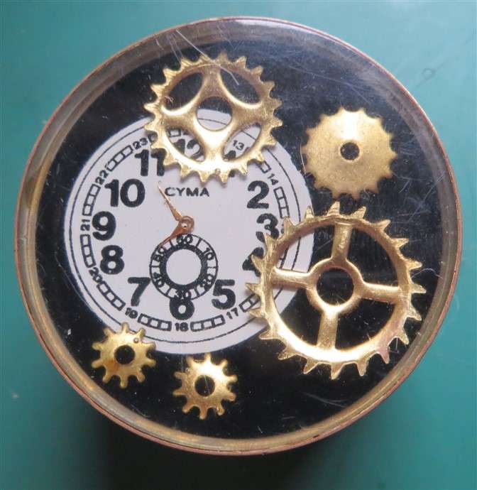 Vintage CYMA watch makers parts holder